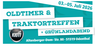 Oldtimer- und Traktortreffen mit Grünlandabend