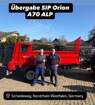 Übergabe SIP Oriaon A70 ALP