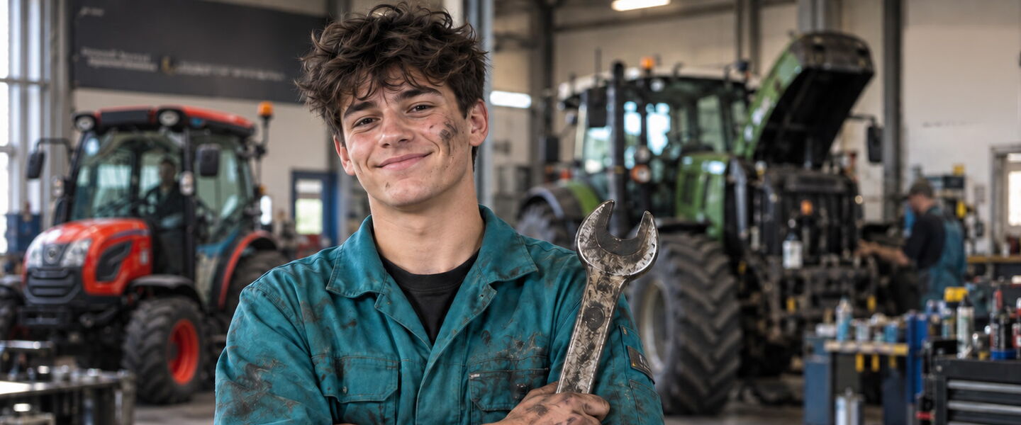 Stellenangebot bei Schäfer Maschinentechnik (Bild ist KI-generiert)